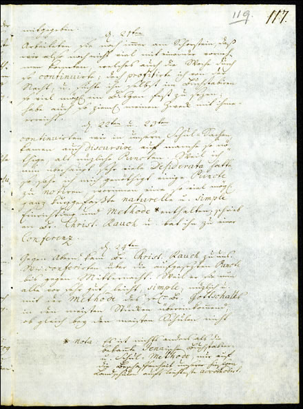 Philipp Christian Bader's 1752 diary