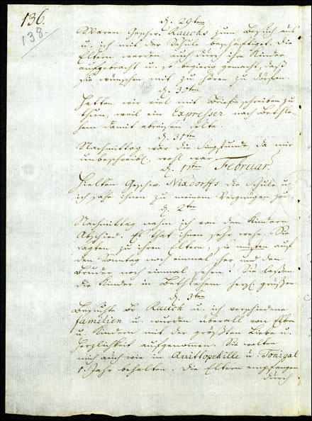 Philipp Christian Bader's 1752 diary