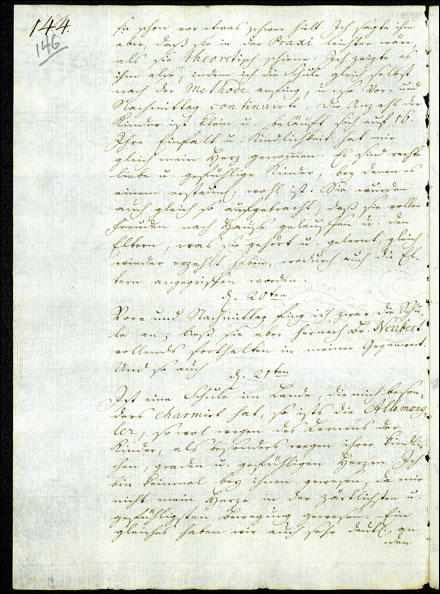 Philipp Christian Bader's 1752 diary