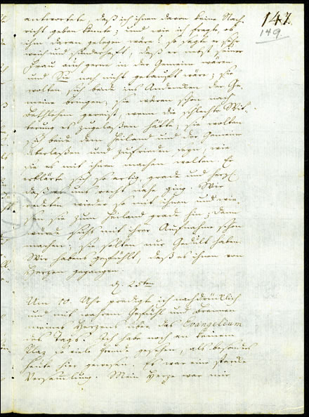 Philipp Christian Bader's 1752 diary