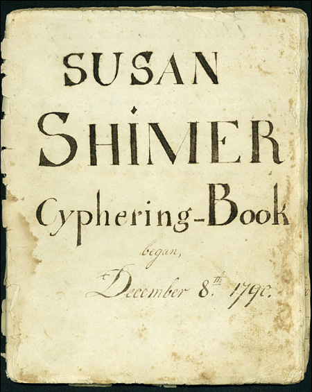 Susan Shimer Cyphering Book