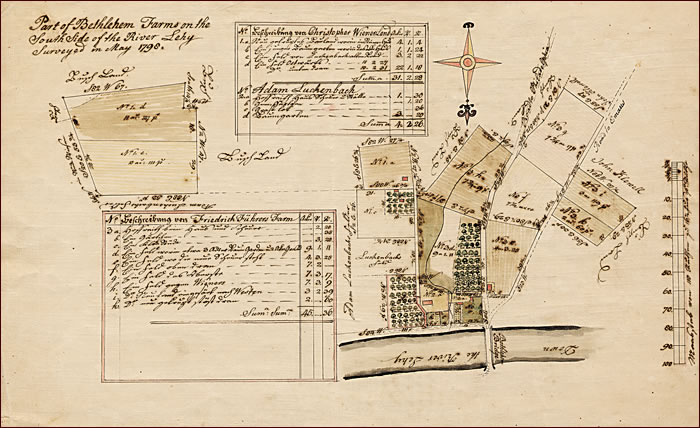 1798 South Bethlehem farms survey